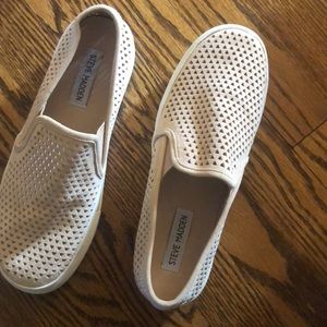 Suede Nude Steve Madden shoes